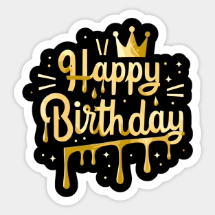 Happy Birthday Sticker